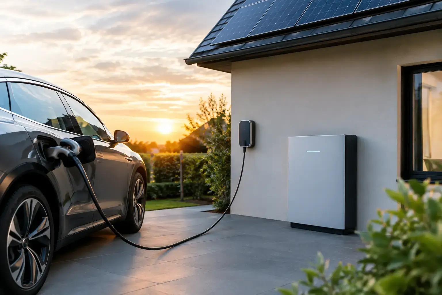 Loont een thuisaccu met elektrische auto?